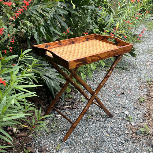 Vtg burnt bamboo - vtg,