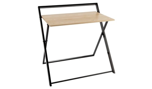 Compact folding office desk - folding,