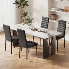 Set faux leather - of,