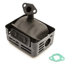 Non Genuine Exhaust Muffler Silencer &Gasket Fit Honda GX160 Engine Wacker Plate