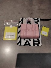 Marc Jacobs The Nano Tote Bag Charm In Ribbon Pink