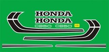 Honda CB50 J Decal Kit with tail extension.