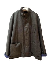 Berluti Arnys Paris Forestière Wool Jacket 60R EU (47/48R US) Charcoal Gray