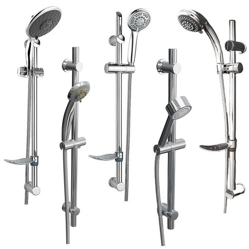 Ecospa chrome shower kits - chrome,