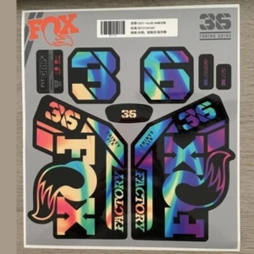 Fork sticker for 2021 fox - sticker,