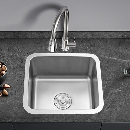 Small undermount kitchen - undermount, sink