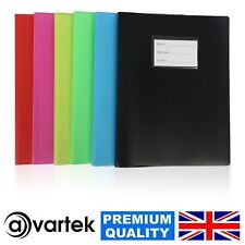 A4 DISPLAY BOOK 20/30/60/100 POCKETS PRESENTATION FOLDER FILE PORTFOLIO BOOKS