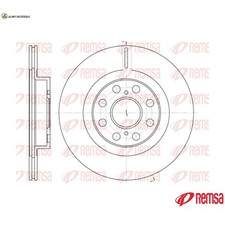 2x BRAKE DISCS 6961.10 FOR LEXUS TOYOTA MR/CAY/III CAMRY CELICA MR2 3.5L 6cyl