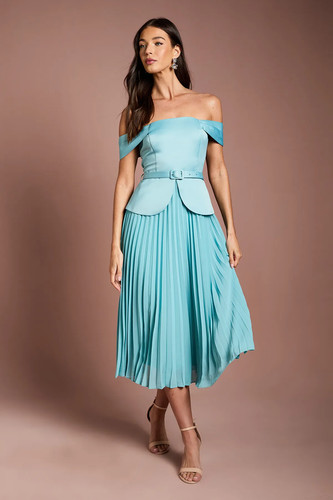 Coast mint fit flare - coast, dress