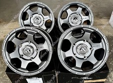 16" Gey Fuel Shok Alloy Wheels Ford Transit Mk6 Mk7 Mk8 Swb Lwb Crew Mini Bus