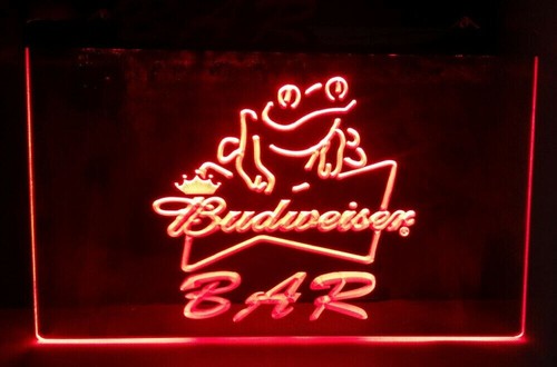 Budweiser frog bar beer pub - budweiser,