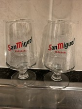 San Miguel Half Pint Glasses