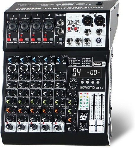 Sowoitig audio mixer - sowoitig, 6