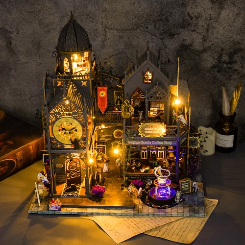 Diy dolls house magic castle - dolls,