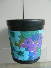 Vintage Floral Bin Waste Paper