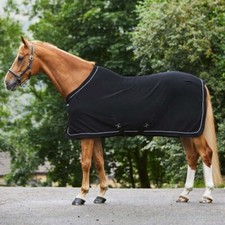 Masta Horse Fleece Rug Standard Neck Black