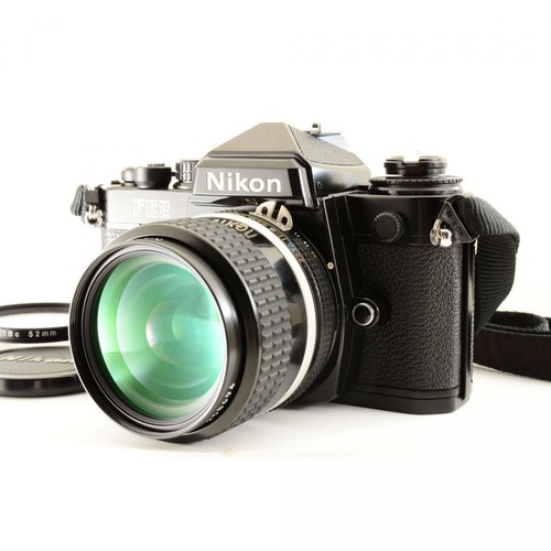 Nikon fe2 silver 35mm slr - 35mm,