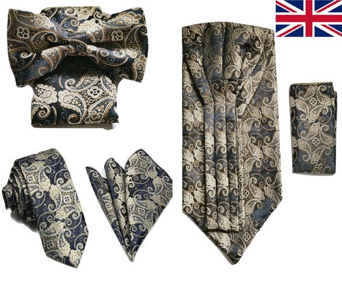 Paisley jacquard tie and - paisley,