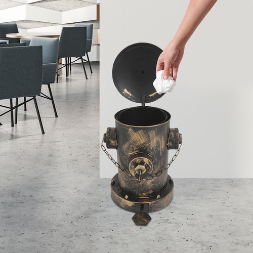 Retro bronze fire hydrant - retro,
