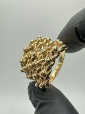 9ct 5 Row Keepers Ring 