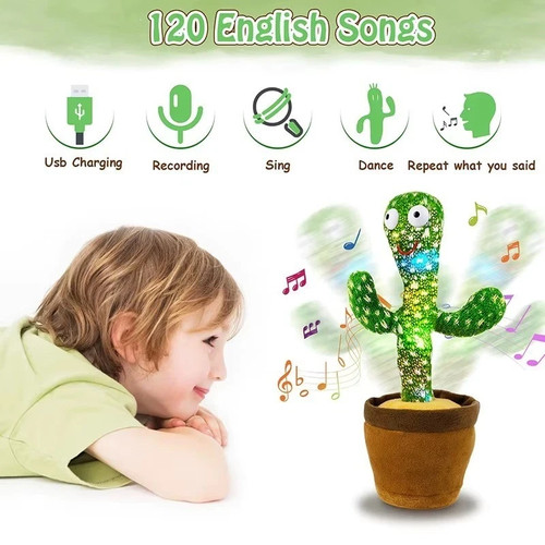 Dancing talking cactus toy - toy,