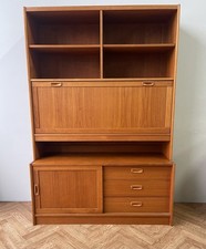 Danish mid century teak wall - century,