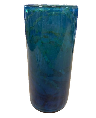 Mdina signed art glass - signed, vase