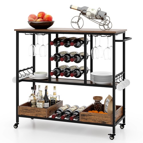 Tiers bar cart home serving - tiers,