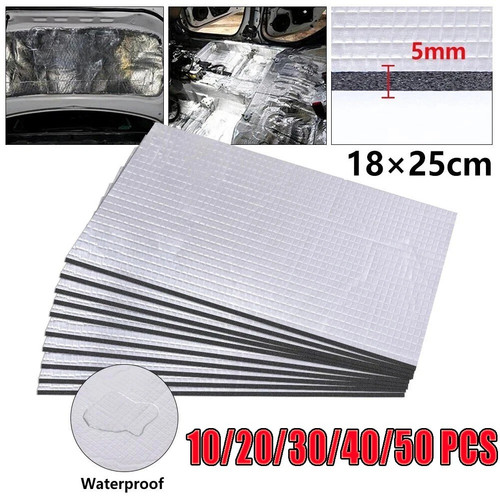 50x sheets sound deadening - sheets,