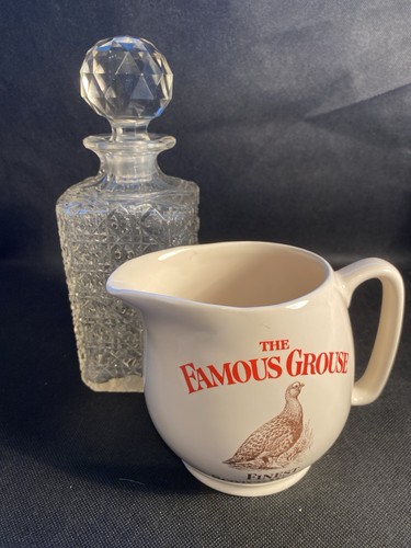 Vintage cut crystal whisky - cut,