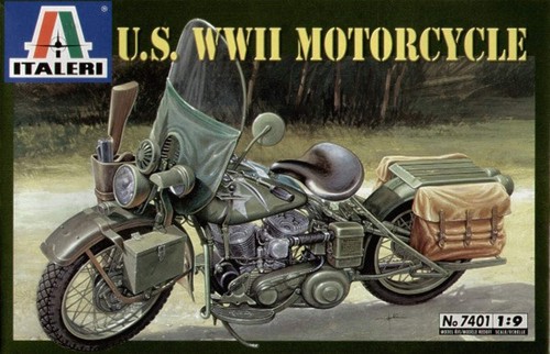 Italeri 7401 harley - 1:9,