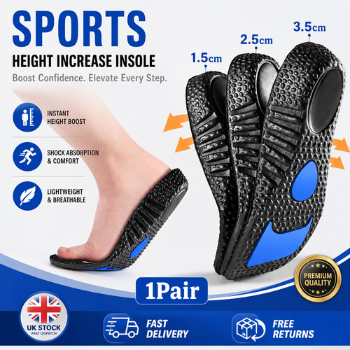 Height increase insoles - height,