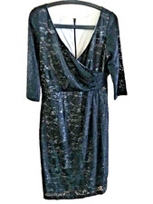 Kaliko Size12 dress v neck 3/4
