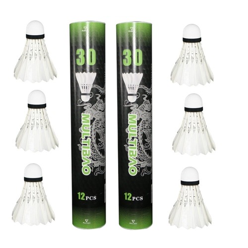 Multibao 12pcs badminton - 12pcs,