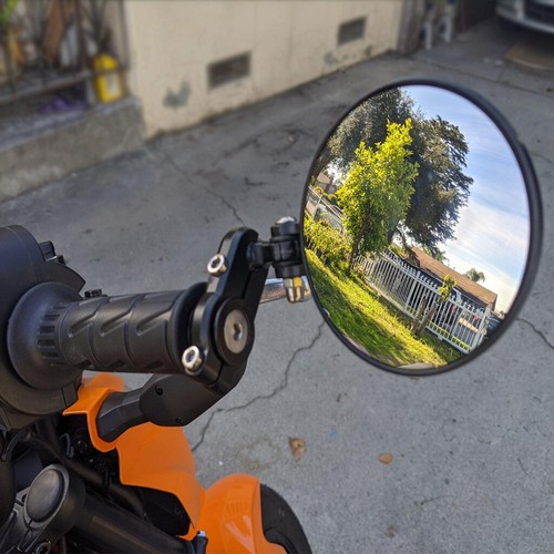 Round foldable motorcycle - round, 7/8"