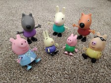 Peppa Pig friends bundle Rebecca Richard Rabbit Freddie fox Pedro pony Danny dog