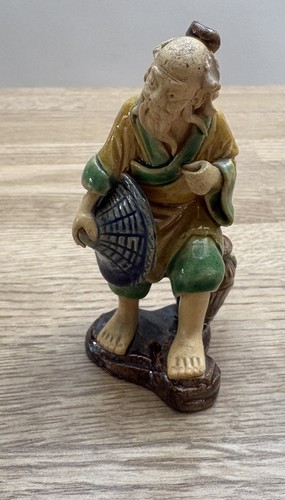 Chinese mud man 4inch - chinese, yellow