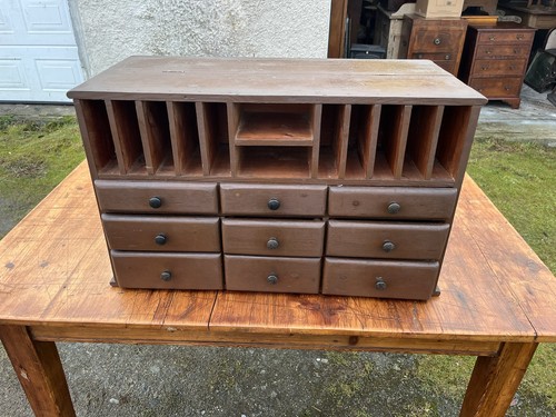 Vintage pigeon hole unit - a, /