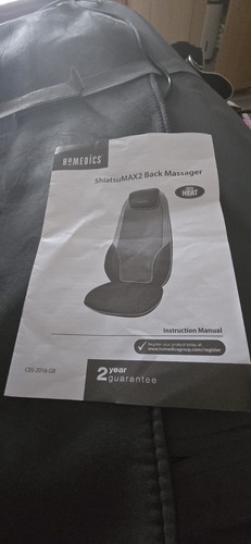 Homedics shiatsumax - shiatsumax,