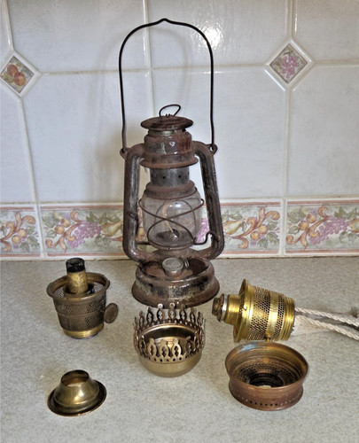 Feuerhand 276 silver lantern - silver,