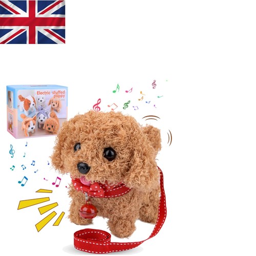 Interactive plush robot puppy - interactive,