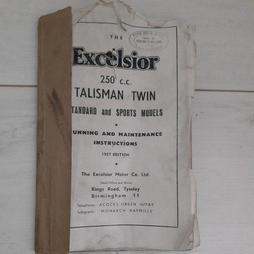 Excelsior 250cc talisman - excelsior,