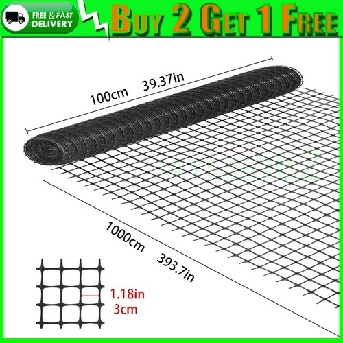 1mx10m plastic fence 3cm mesh - 1mx10m,