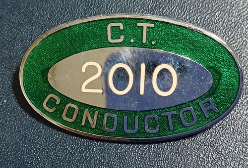 Vintage bus conductor badge - *bus,