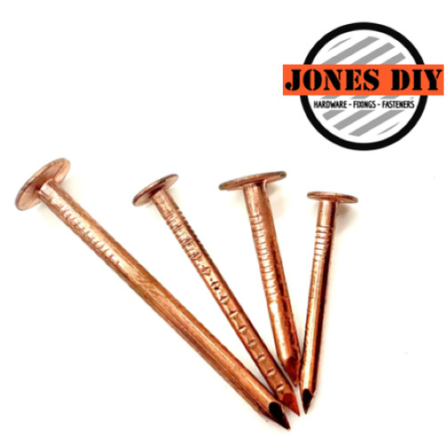 Copper clout nails - nails, 30mm