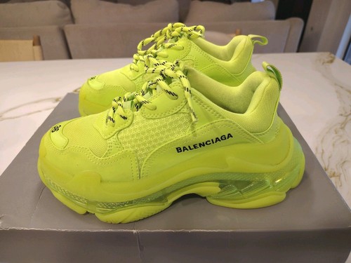 Balenciaga shoes neon womens - shoes,