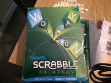 TRAVEL SCRABBLE  DELUXE GAME