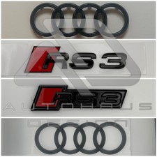 Full Gloss Black Badge Set