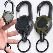 Retractable key chain - retractable, ring