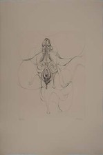 Hans Bellmer: The Dead Lovers, Original Signed Engraving